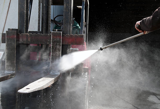 Post-Construction Pressure Washing in Wamac, IL